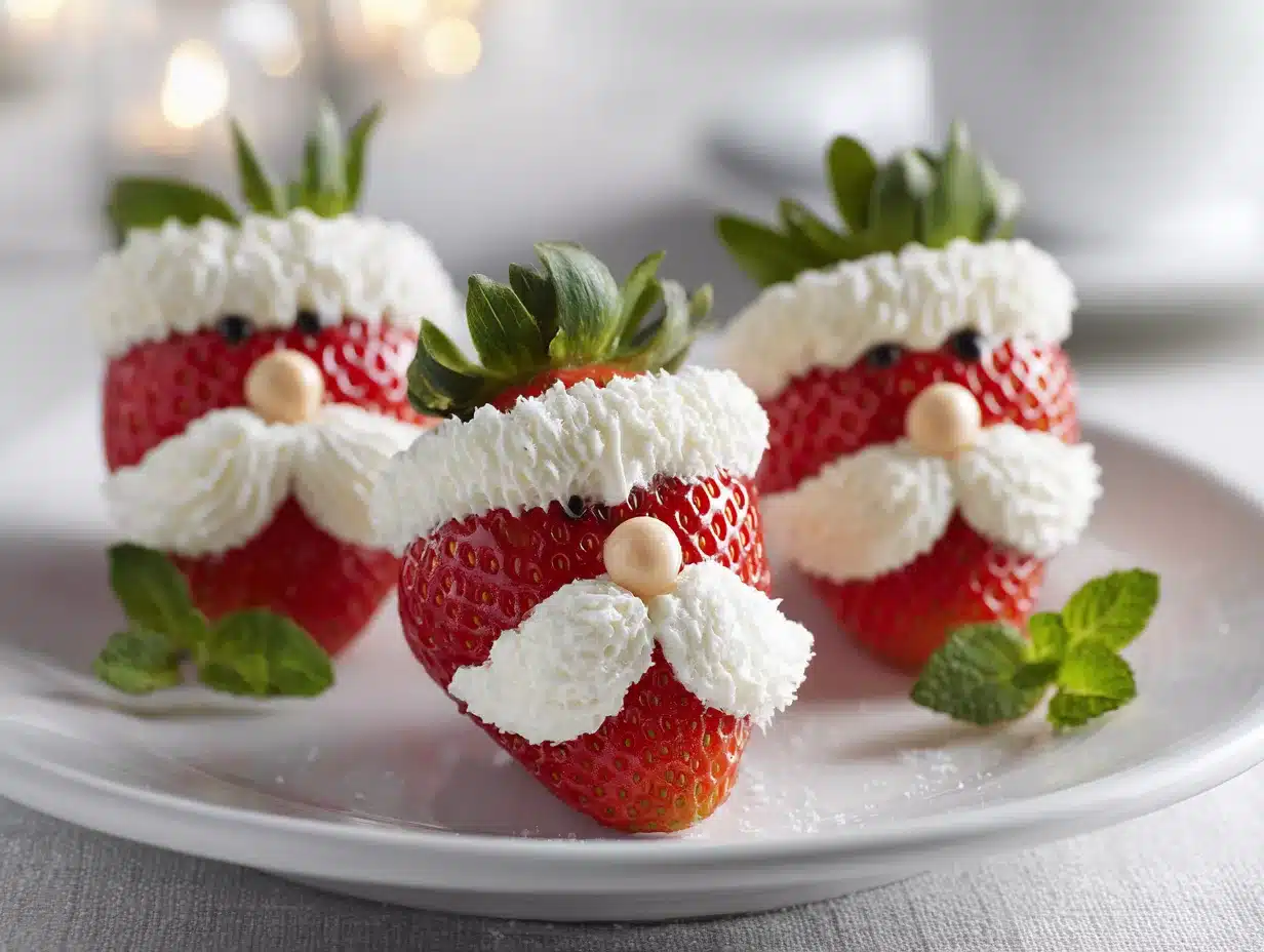 Easy Christmas Treats: Cute Strawberry Santas (No-Bake & Fun!)