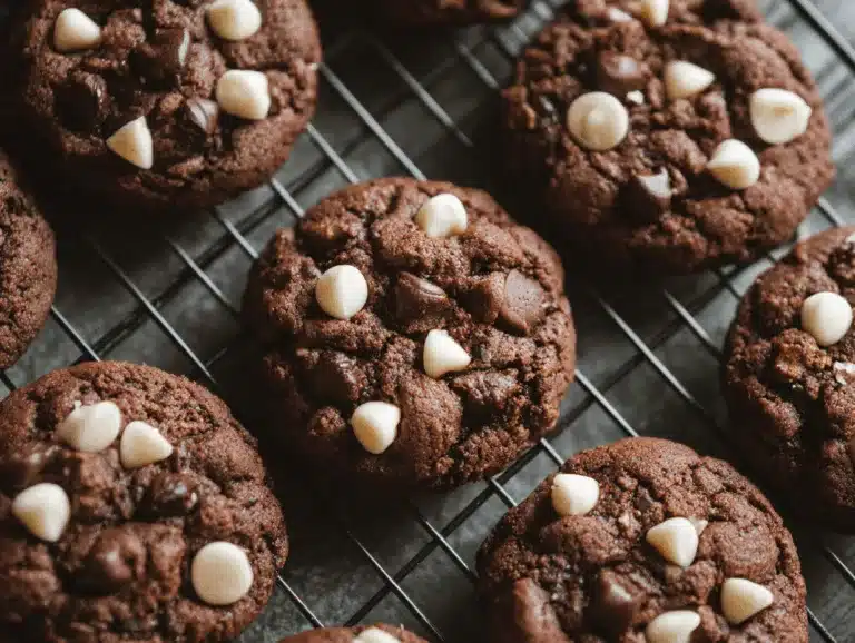 chocolate chocolate chip cookies