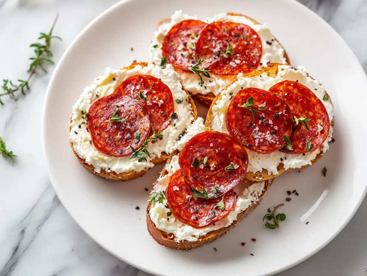 Cheesy Keto Pepperoni Bites | Easy Keto Snacks for Parties & Snack Lunches 6 Cheesy Keto Pepperoni Bites | Easy Keto Snacks for Parties & Snack Lunches