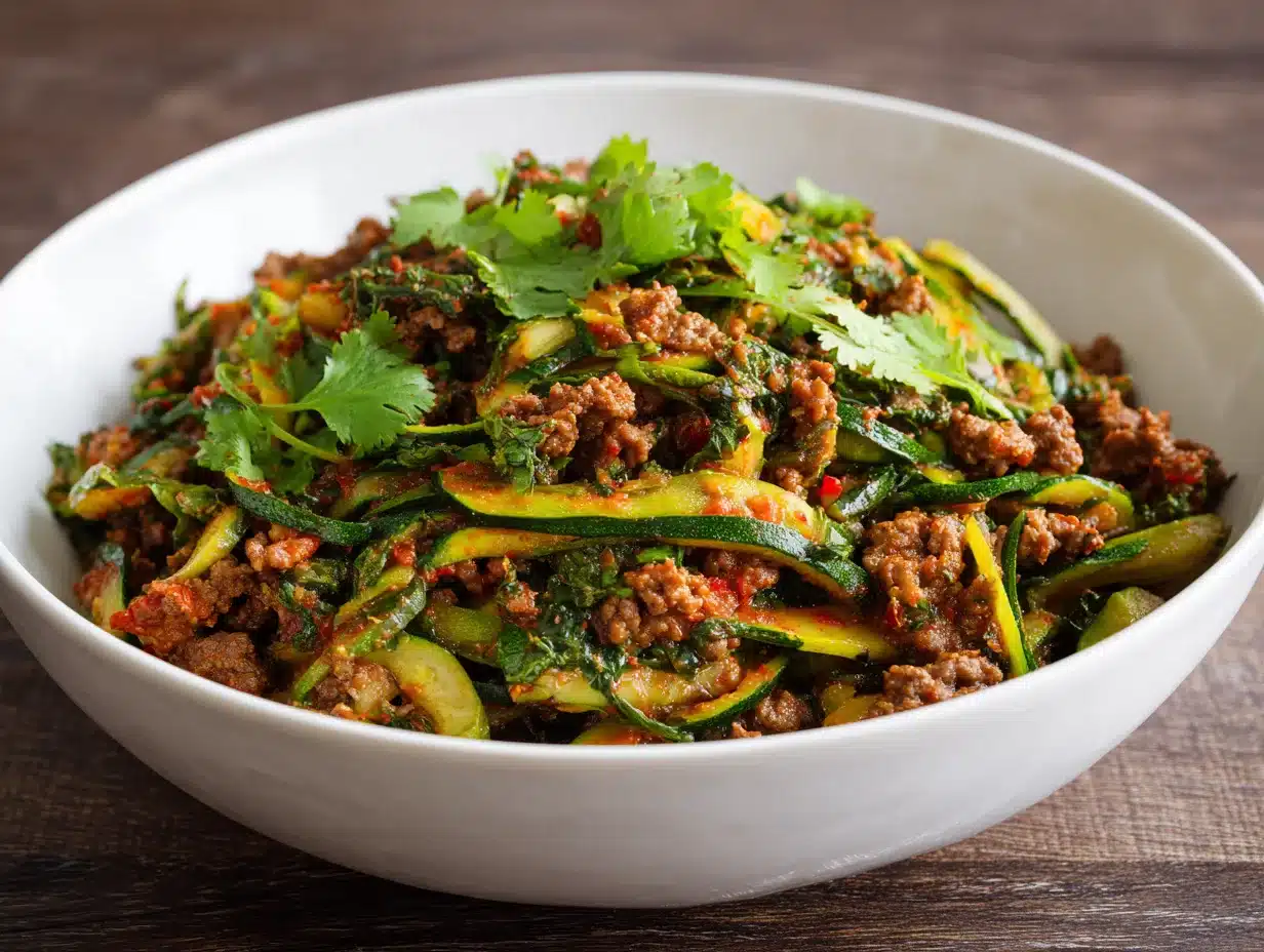 Ground Turkey & Zucchini Skillet | Low Carb Family Dinner 4 Ground Turkey & Zucchini Skillet | Low Carb Family Dinner